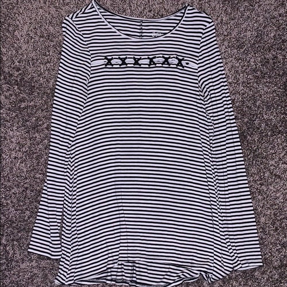 Women's Striped Long Sleeve